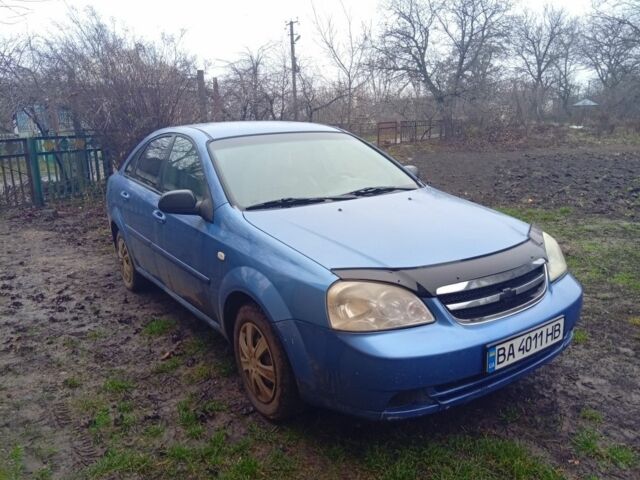 Синий Шевроле Лачетти, объемом двигателя 1.6 л и пробегом 311 тыс. км за 4000 $, фото 1 на Automoto.ua