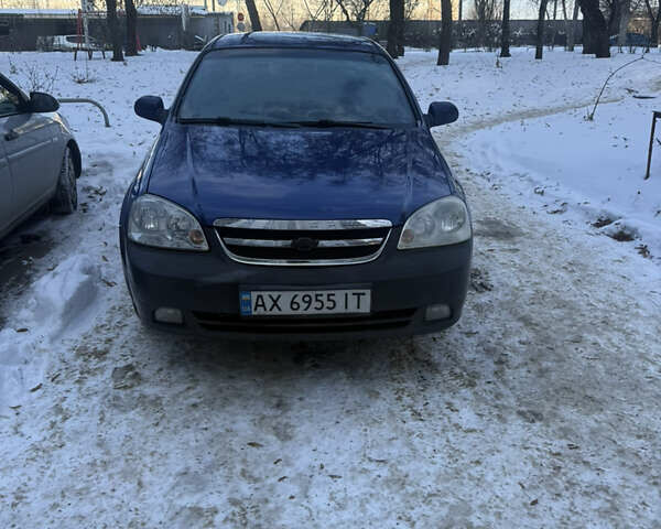Синий Шевроле Лачетти, объемом двигателя 1.6 л и пробегом 227 тыс. км за 3400 $, фото 1 на Automoto.ua