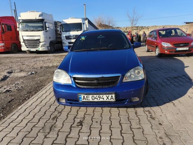 Синий Шевроле Лачетти, объемом двигателя 1.8 л и пробегом 255 тыс. км за 4100 $, фото 1 на Automoto.ua
