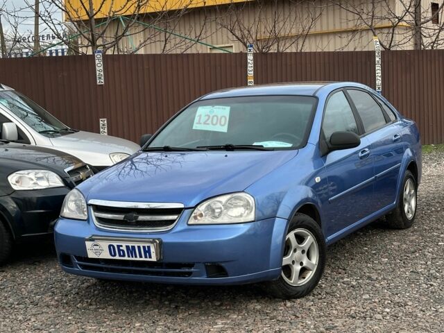 Синий Шевроле Лачетти, объемом двигателя 1.6 л и пробегом 307 тыс. км за 3700 $, фото 1 на Automoto.ua