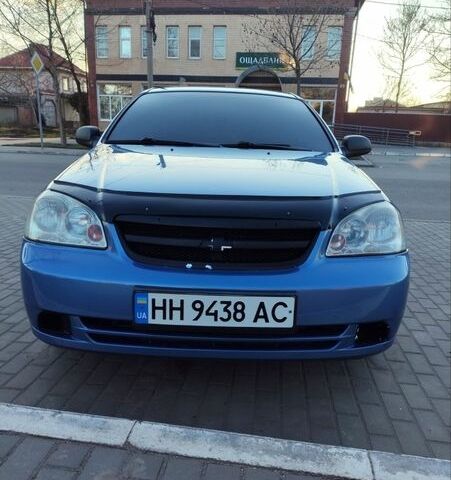 Синий Шевроле Лачетти, объемом двигателя 1.6 л и пробегом 238 тыс. км за 4200 $, фото 1 на Automoto.ua