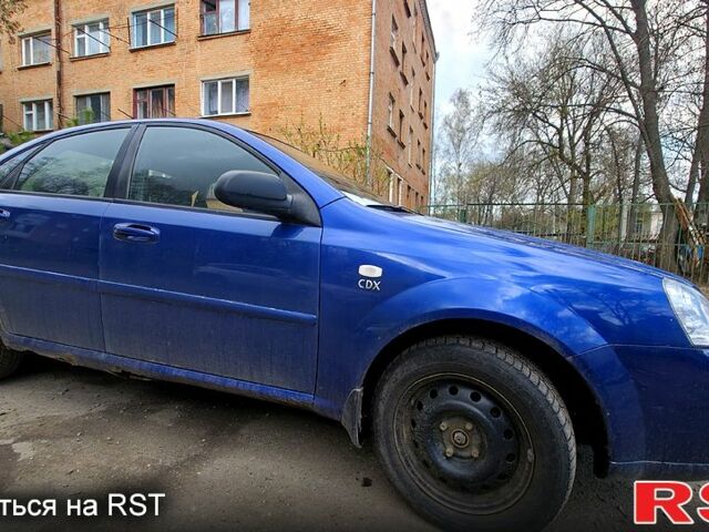 Синий Шевроле Лачетти, объемом двигателя 1.6 л и пробегом 260 тыс. км за 3000 $, фото 1 на Automoto.ua