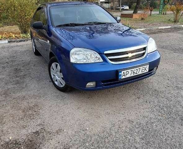 Синий Шевроле Лачетти, объемом двигателя 1.6 л и пробегом 225 тыс. км за 4400 $, фото 1 на Automoto.ua