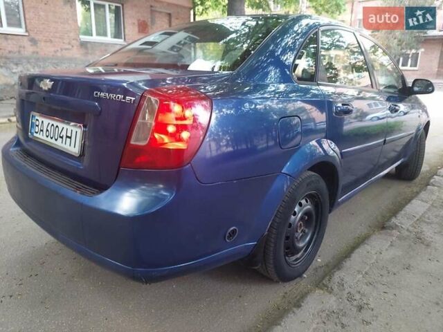 Синий Шевроле Лачетти, объемом двигателя 1.6 л и пробегом 260 тыс. км за 3200 $, фото 1 на Automoto.ua