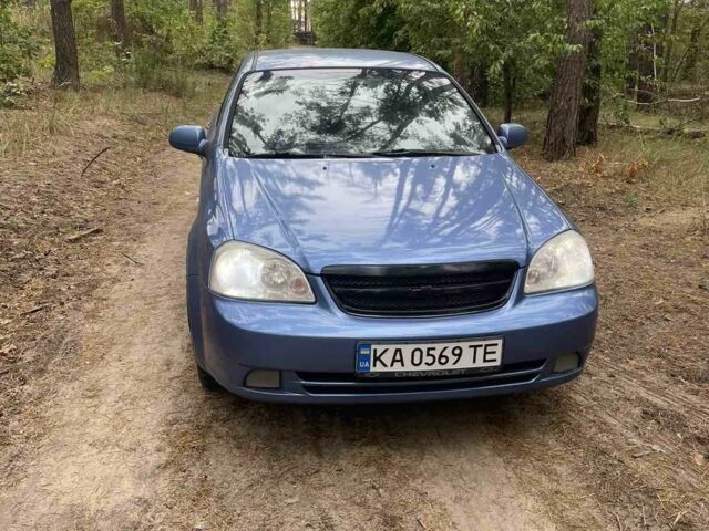 Синий Шевроле Лачетти, объемом двигателя 1.8 л и пробегом 205 тыс. км за 3249 $, фото 1 на Automoto.ua