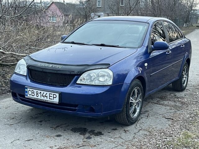 Синий Шевроле Лачетти, объемом двигателя 1.8 л и пробегом 233 тыс. км за 2800 $, фото 1 на Automoto.ua