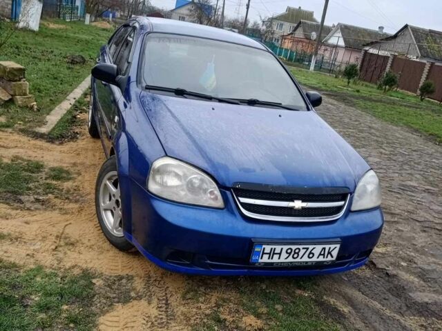 Синий Шевроле Лачетти, объемом двигателя 1.6 л и пробегом 120 тыс. км за 3350 $, фото 1 на Automoto.ua