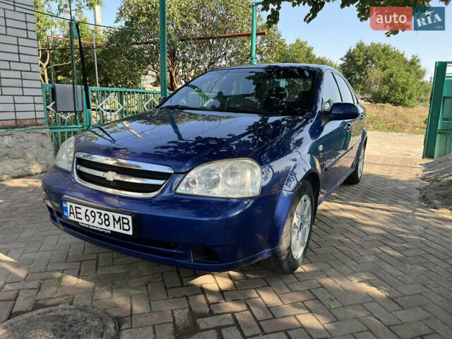 Синий Шевроле Лачетти, объемом двигателя 1.8 л и пробегом 230 тыс. км за 4300 $, фото 1 на Automoto.ua