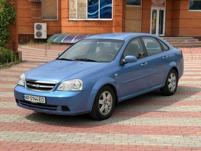 Синий Шевроле Лачетти, объемом двигателя 1.8 л и пробегом 228 тыс. км за 4350 $, фото 1 на Automoto.ua