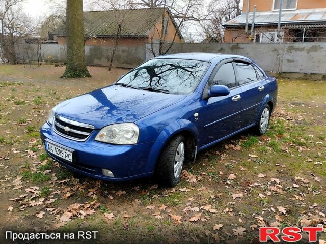 Синій Шевроле Лачетті, об'ємом двигуна 1.8 л та пробігом 175 тис. км за 3799 $, фото 1 на Automoto.ua