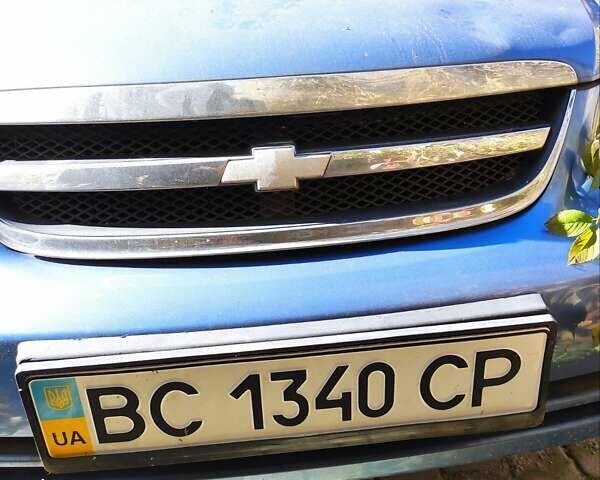 Синий Шевроле Лачетти, объемом двигателя 1.8 л и пробегом 148 тыс. км за 3000 $, фото 1 на Automoto.ua