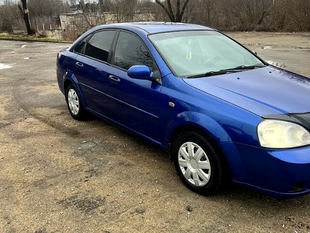 Синий Шевроле Лачетти, объемом двигателя 1.8 л и пробегом 208 тыс. км за 3550 $, фото 1 на Automoto.ua