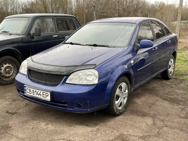 Синій Шевроле Лачетті, об'ємом двигуна 1.8 л та пробігом 233 тис. км за 2300 $, фото 1 на Automoto.ua