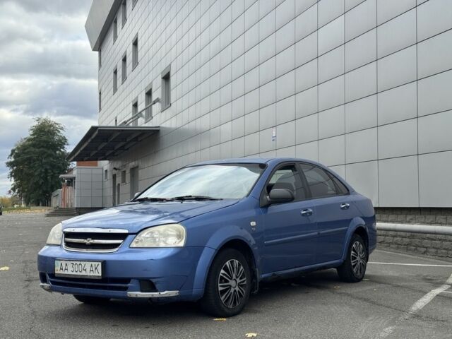 Синий Шевроле Лачетти, объемом двигателя 1.6 л и пробегом 300 тыс. км за 2600 $, фото 1 на Automoto.ua