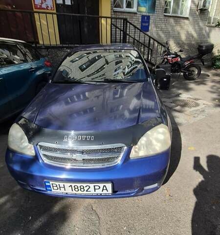 Синий Шевроле Лачетти, объемом двигателя 1.6 л и пробегом 243 тыс. км за 3800 $, фото 1 на Automoto.ua