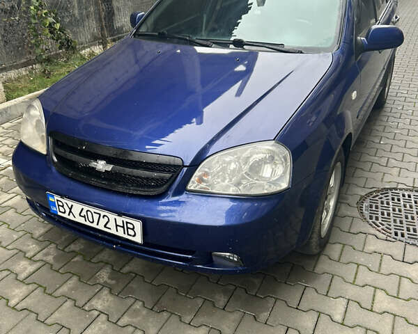 Синий Шевроле Лачетти, объемом двигателя 1.6 л и пробегом 346 тыс. км за 3200 $, фото 1 на Automoto.ua