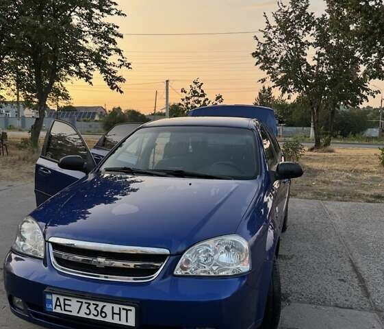 Синий Шевроле Лачетти, объемом двигателя 1.6 л и пробегом 196 тыс. км за 4700 $, фото 1 на Automoto.ua