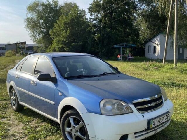 Синій Шевроле Лачетті, об'ємом двигуна 1.6 л та пробігом 330 тис. км за 2200 $, фото 1 на Automoto.ua