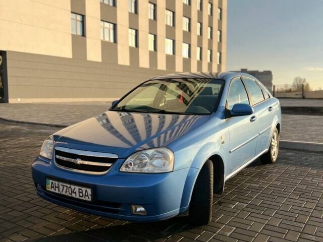 Синий Шевроле Лачетти, объемом двигателя 1.8 л и пробегом 81 тыс. км за 6300 $, фото 1 на Automoto.ua