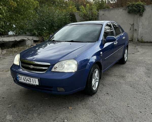 Синій Шевроле Лачетті, об'ємом двигуна 1.8 л та пробігом 123 тис. км за 5200 $, фото 1 на Automoto.ua