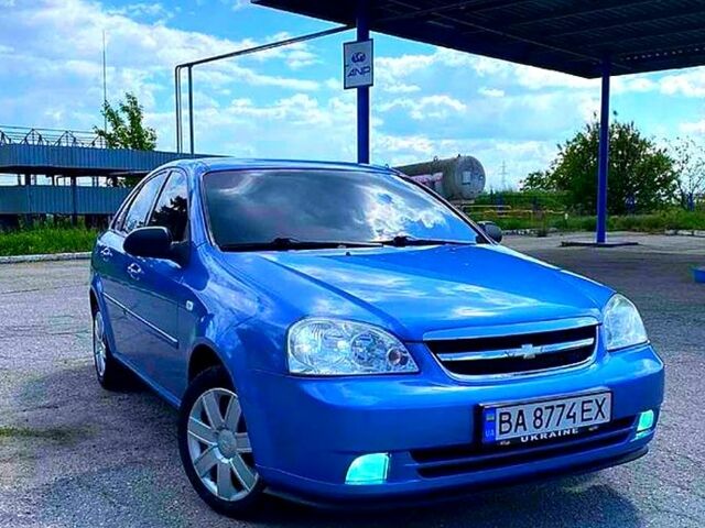 Синий Шевроле Лачетти, объемом двигателя 1.6 л и пробегом 219 тыс. км за 4250 $, фото 1 на Automoto.ua