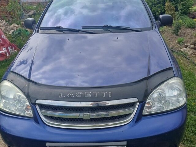 Синий Шевроле Лачетти, объемом двигателя 1.6 л и пробегом 260 тыс. км за 3000 $, фото 1 на Automoto.ua