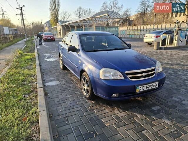 Синий Шевроле Лачетти, объемом двигателя 1.6 л и пробегом 231 тыс. км за 3100 $, фото 1 на Automoto.ua