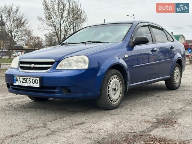 Синій Шевроле Лачетті, об'ємом двигуна 1.6 л та пробігом 213 тис. км за 4300 $, фото 1 на Automoto.ua