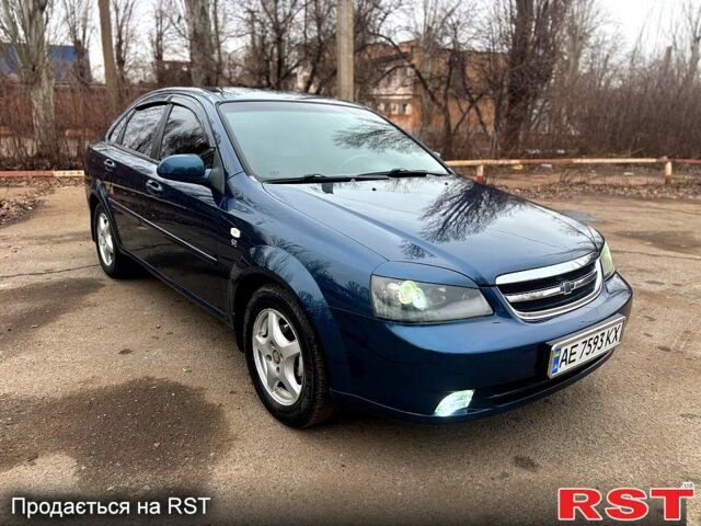 Синій Шевроле Лачетті, об'ємом двигуна 1.6 л та пробігом 187 тис. км за 4950 $, фото 1 на Automoto.ua