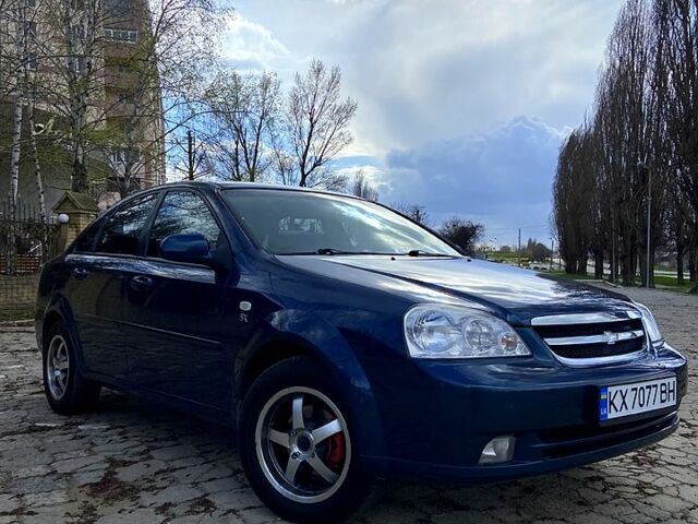 Синій Шевроле Лачетті, об'ємом двигуна 1.8 л та пробігом 181 тис. км за 4600 $, фото 1 на Automoto.ua