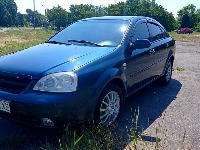 Синій Шевроле Лачетті, об'ємом двигуна 1.8 л та пробігом 187 тис. км за 4450 $, фото 1 на Automoto.ua