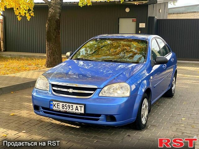 Синий Шевроле Лачетти, объемом двигателя 1.6 л и пробегом 165 тыс. км за 4300 $, фото 1 на Automoto.ua