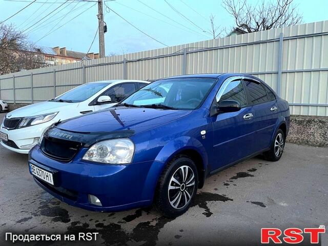 Синій Шевроле Лачетті, об'ємом двигуна 1.6 л та пробігом 0 тис. км за 4200 $, фото 1 на Automoto.ua