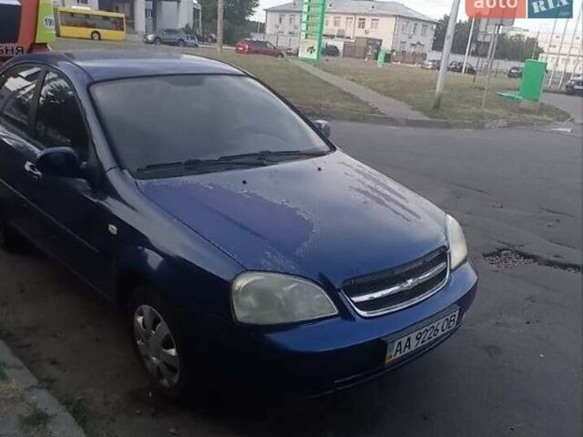 Синий Шевроле Лачетти, объемом двигателя 1.8 л и пробегом 100 тыс. км за 2700 $, фото 1 на Automoto.ua
