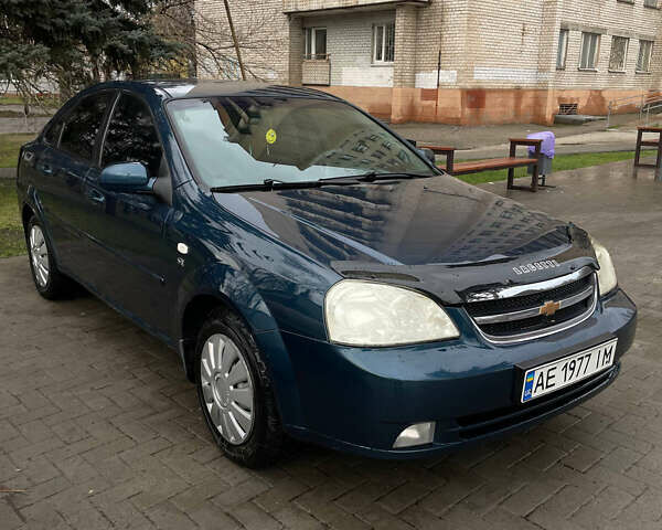 Синий Шевроле Лачетти, объемом двигателя 1.8 л и пробегом 244 тыс. км за 4450 $, фото 1 на Automoto.ua