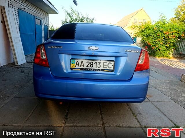 Синий Шевроле Лачетти, объемом двигателя 1.6 л и пробегом 193 тыс. км за 3400 $, фото 1 на Automoto.ua
