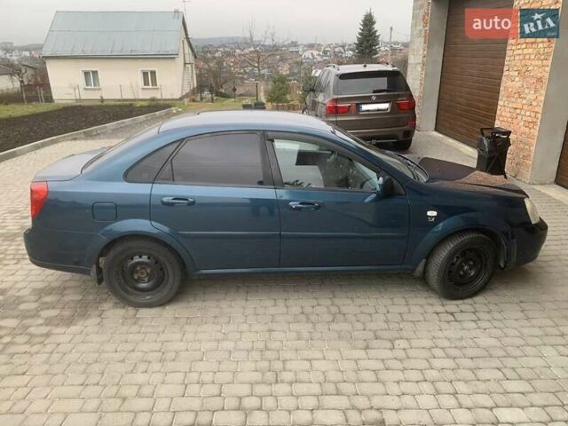 Синій Шевроле Лачетті, об'ємом двигуна 1.8 л та пробігом 335 тис. км за 4000 $, фото 1 на Automoto.ua