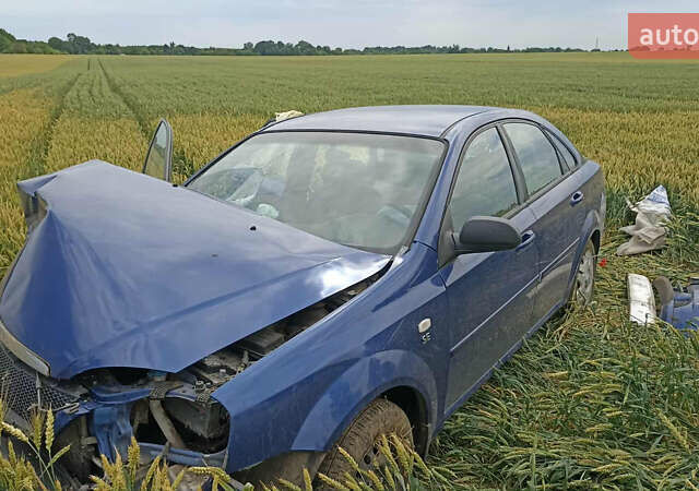 Синий Шевроле Лачетти, объемом двигателя 1.6 л и пробегом 160 тыс. км за 1190 $, фото 1 на Automoto.ua