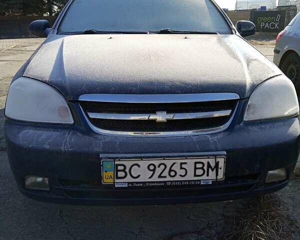 Синій Шевроле Лачетті, об'ємом двигуна 1.8 л та пробігом 153 тис. км за 4300 $, фото 1 на Automoto.ua