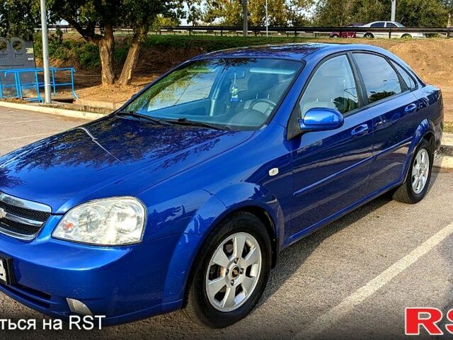Синий Шевроле Лачетти, объемом двигателя 1.8 л и пробегом 182 тыс. км за 4800 $, фото 1 на Automoto.ua