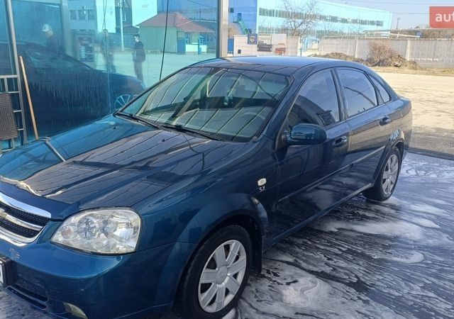 Синій Шевроле Лачетті, об'ємом двигуна 1.8 л та пробігом 210 тис. км за 4600 $, фото 1 на Automoto.ua