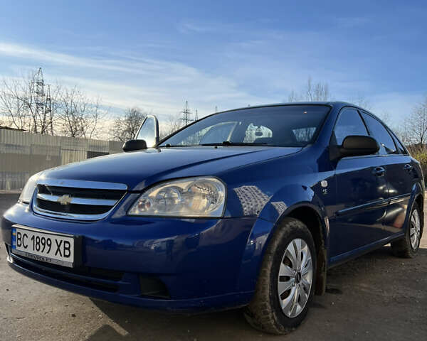 Синий Шевроле Лачетти, объемом двигателя 1.6 л и пробегом 215 тыс. км за 3499 $, фото 1 на Automoto.ua