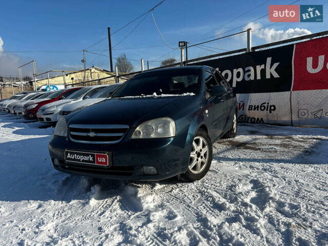 Синий Шевроле Лачетти, объемом двигателя 1.8 л и пробегом 214 тыс. км за 4890 $, фото 1 на Automoto.ua