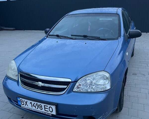 Синий Шевроле Лачетти, объемом двигателя 1.6 л и пробегом 198 тыс. км за 3300 $, фото 1 на Automoto.ua