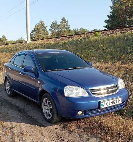 Синий Шевроле Лачетти, объемом двигателя 1.8 л и пробегом 193 тыс. км за 4900 $, фото 1 на Automoto.ua