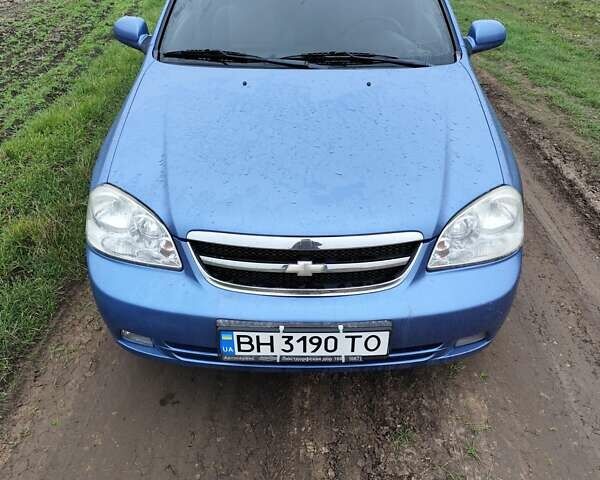 Синий Шевроле Лачетти, объемом двигателя 1.8 л и пробегом 134 тыс. км за 4200 $, фото 1 на Automoto.ua