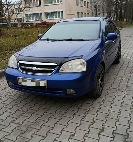 Синий Шевроле Лачетти, объемом двигателя 1.6 л и пробегом 306 тыс. км за 3900 $, фото 1 на Automoto.ua