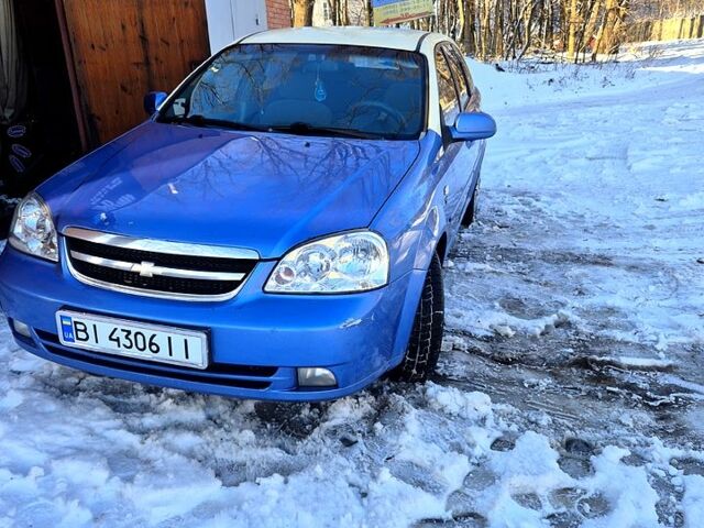 Синий Шевроле Лачетти, объемом двигателя 1.8 л и пробегом 0 тыс. км за 4750 $, фото 1 на Automoto.ua