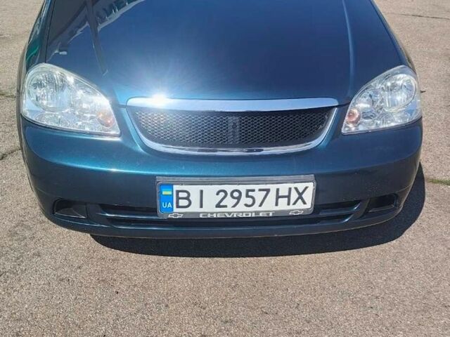 Синій Шевроле Лачетті, об'ємом двигуна 1.6 л та пробігом 160 тис. км за 5000 $, фото 1 на Automoto.ua