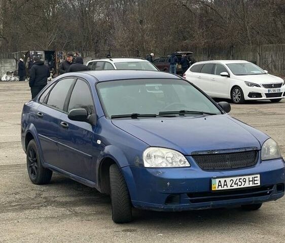 Синий Шевроле Лачетти, объемом двигателя 1.6 л и пробегом 420 тыс. км за 2700 $, фото 1 на Automoto.ua